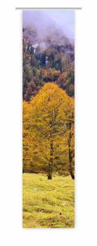 Flächenvorhang Herbstfreuden Berge, Schiebevorhang, Schiebegardine, modern, 60 cm breit, 2,65 m hoch, 3 m hoch